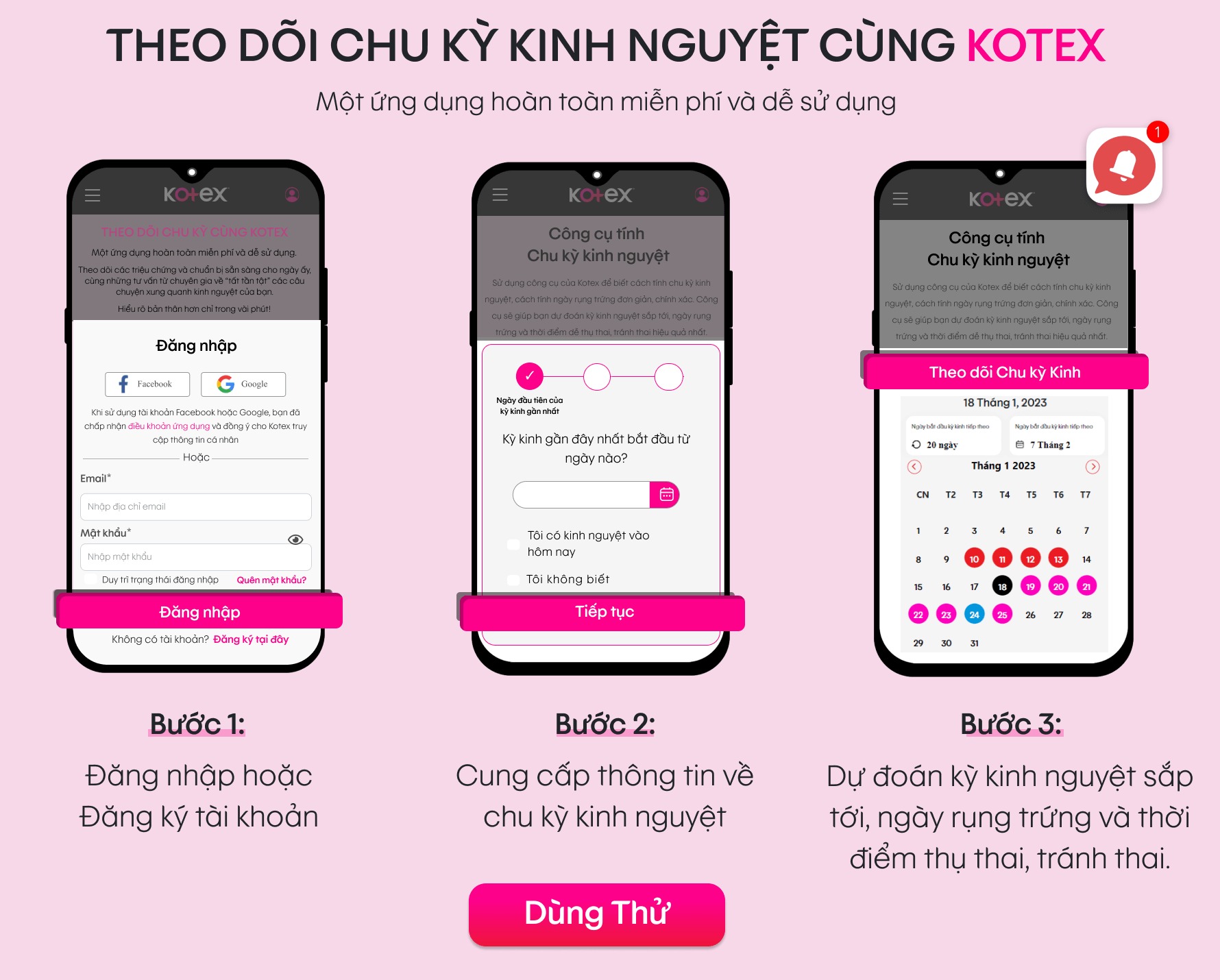 5 ứng dụng hay app theo dõi kinh nguyệt cho bạn gái