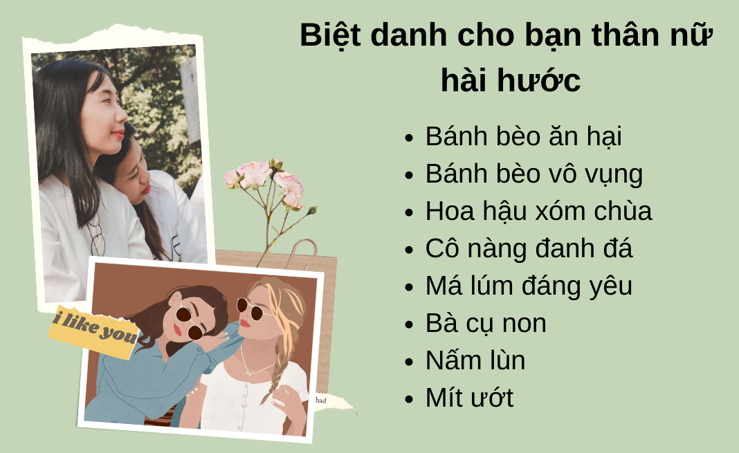 Biệt danh cho bạn thân