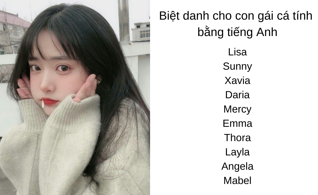 biệt danh cho con gái cá tính