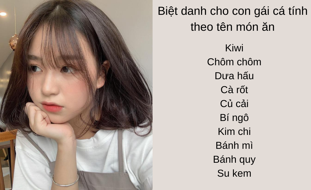 biệt danh cho con gái cá tính
