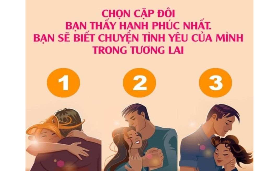bói tình yêu qua hình ảnh