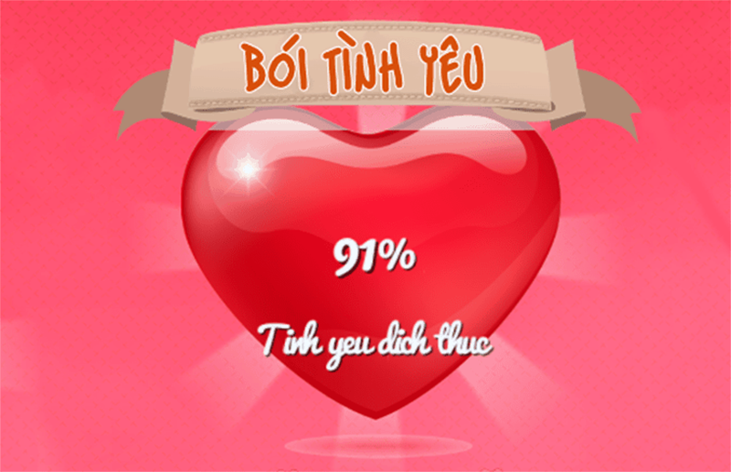 Bói tình yêu theo tên