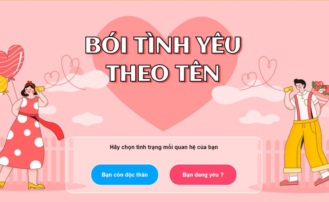 Bói tình yêu theo tên