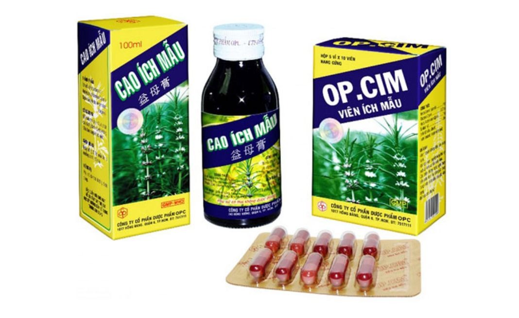 cao ích mẫu có tác dụng gì có nên uống cao ích mẫu khi có kinh