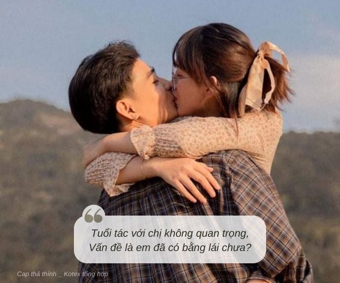 cap thả thính