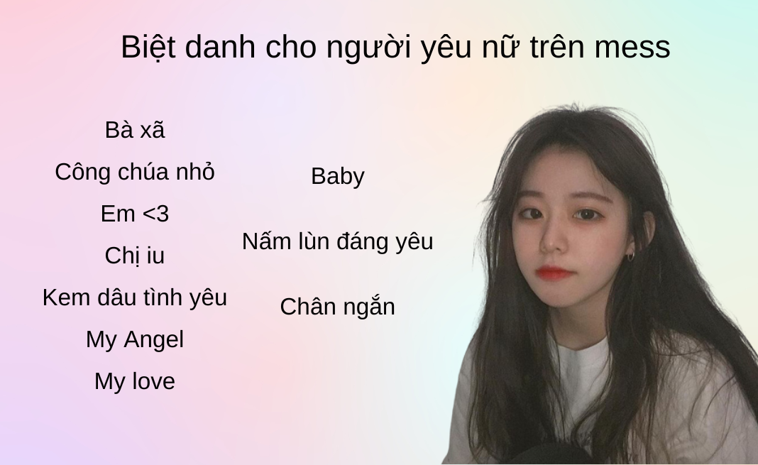 đặt biệt danh cho người yêu trên mess