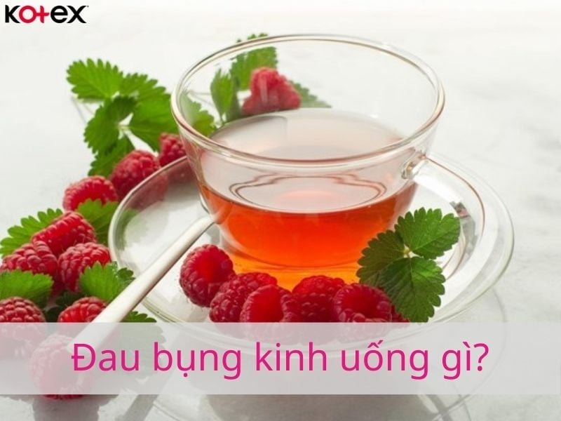 đau bụng kinh nên uống gì