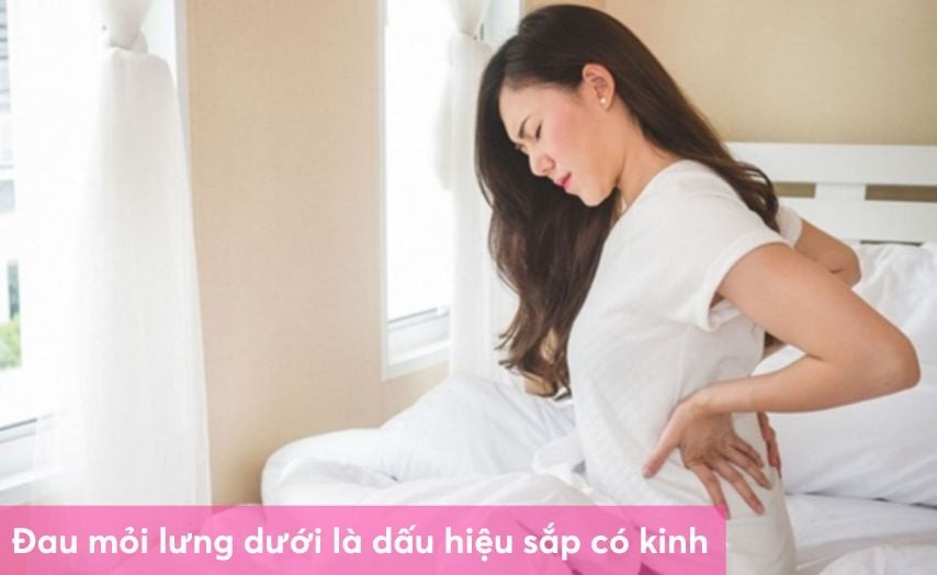 dấu hiệu có kinh trước 1 tuần