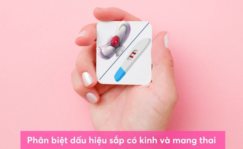 dấu hiệu có kinh trước 1 tuần