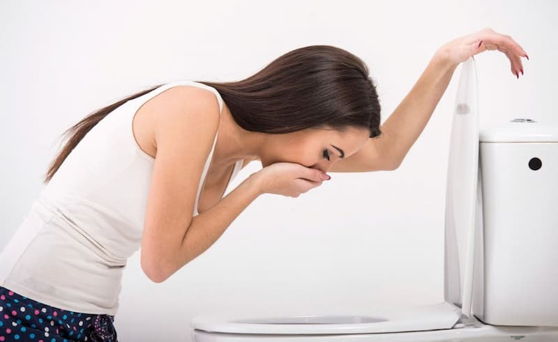 dấu hiệu trứng đã rụng xong