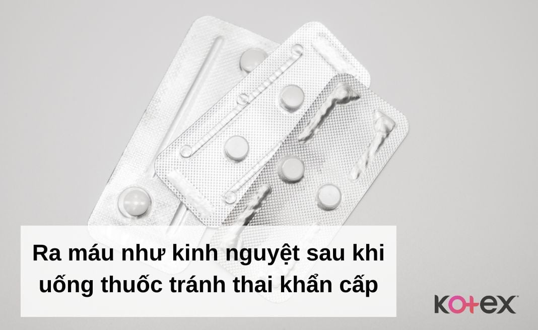 dấu hiệu uống thuốc tránh thai khẩn cấp thành công