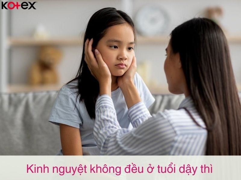 kinh nguyệt không đều