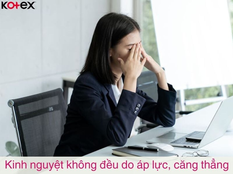 kinh nguyệt không đều