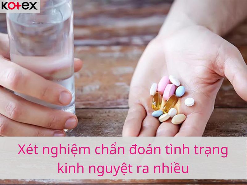 kinh nguyệt ra nhiều