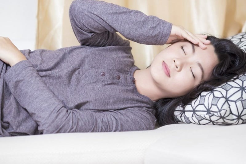mất ngủ trước kỳ kinh
