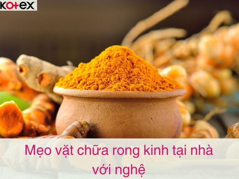mẹo vặt chữa rong kinh