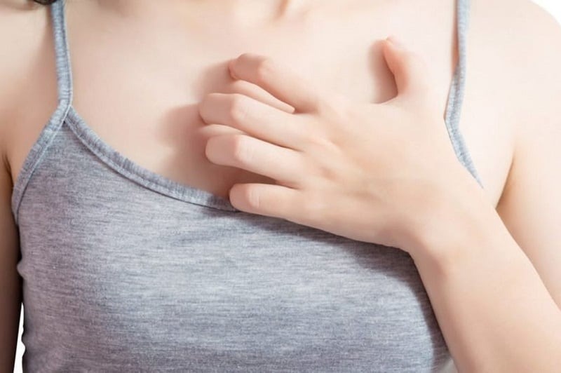 ngứa nhũ hõa trước kỳ kinh nguyệt