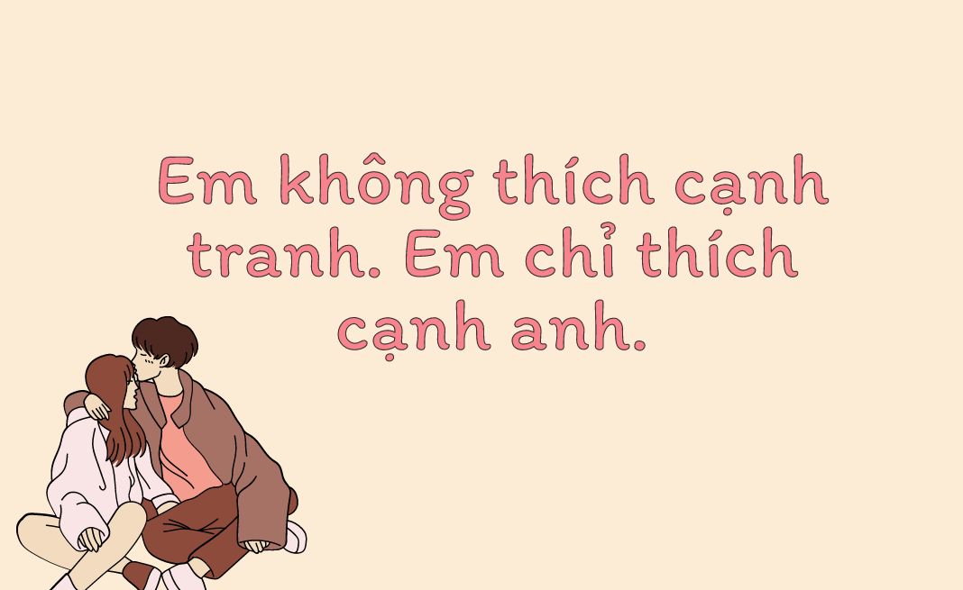 những câu thả thính vui