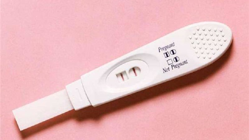 sấp đến tháng thử que có lên 2 vạch