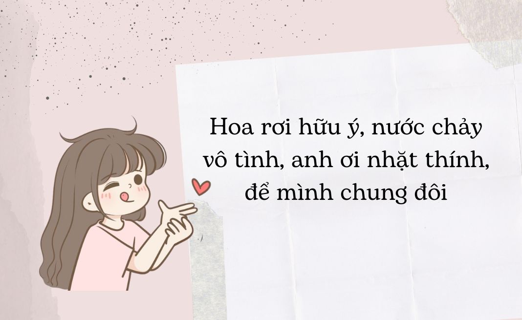 status thả thính crush