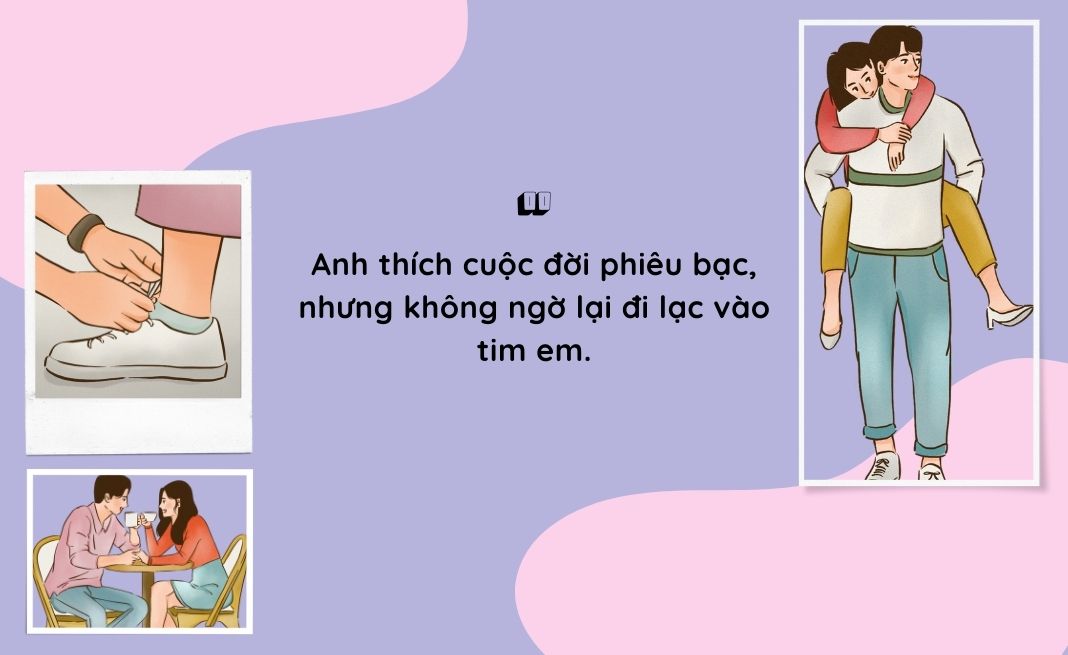stt thả thính ngọt ngào