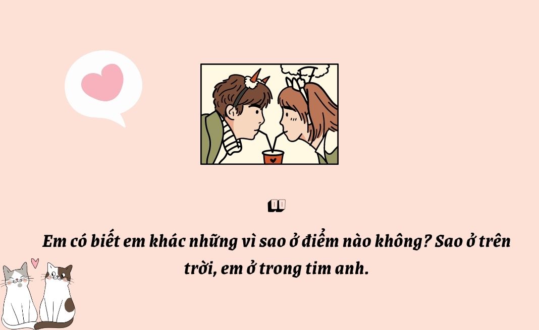 stt thả thính ngọt ngào