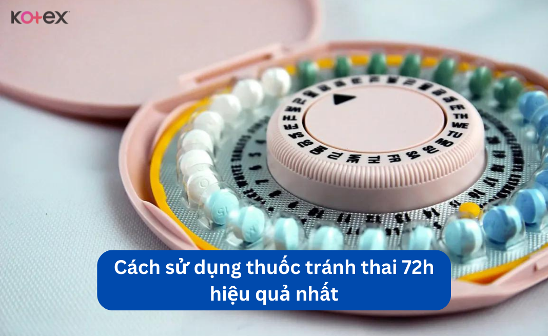 thuốc tránh thai khẩn cấp 72 giờ