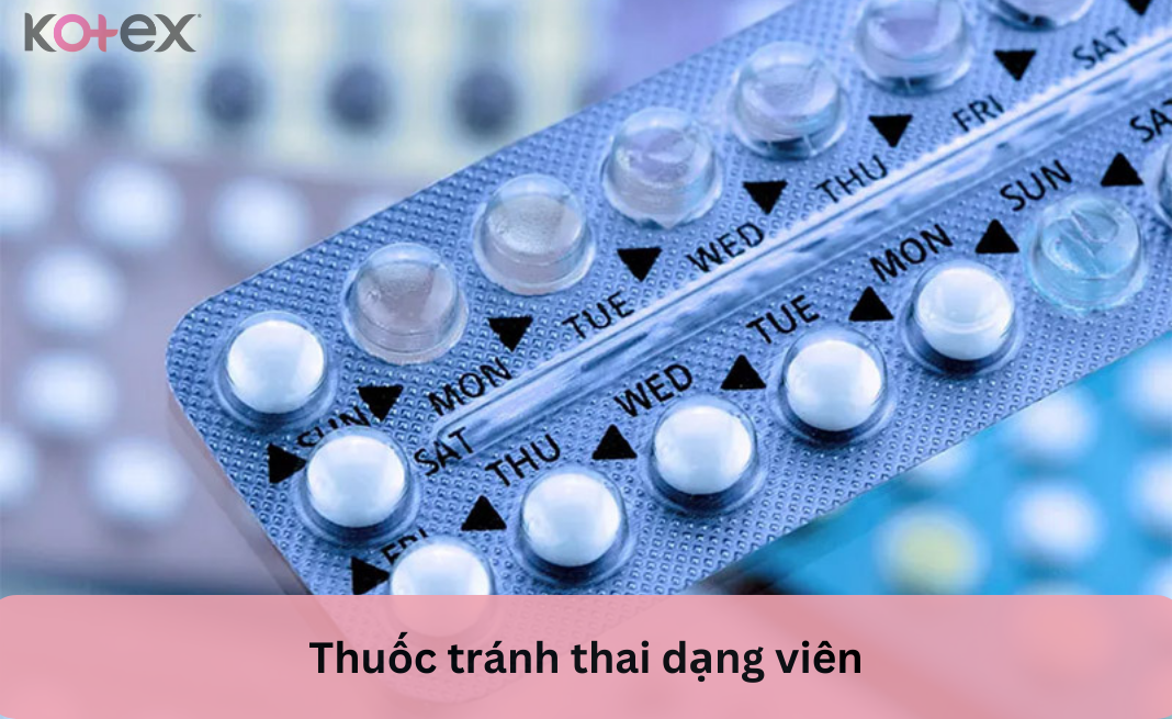 thuốc tránh thai không tăng cân
