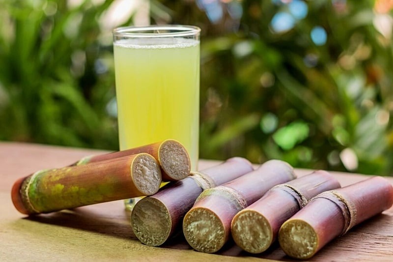 uống nước mía có sạch kinh nguyệt