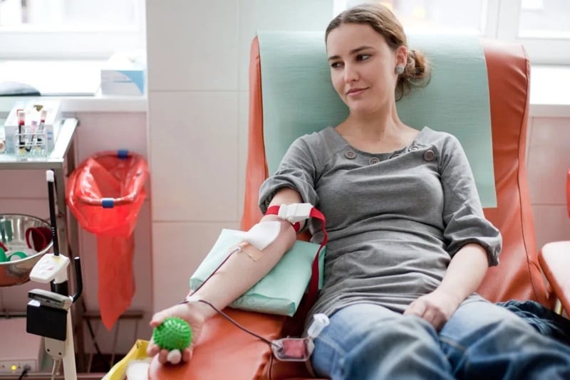 vừa hết kinh nguyệt có nên hiến máu