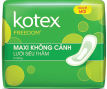 Kotex® Freedom  Mặt Lưới Khô Thoáng, Maxi Không Cánh, 8 Miếng