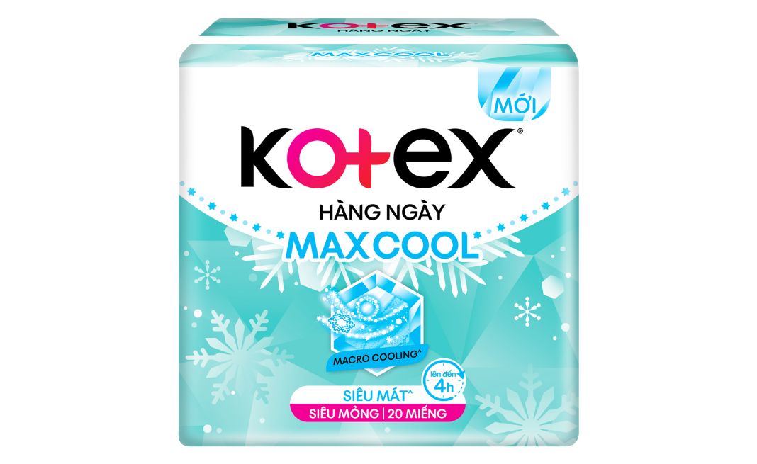 Băng vệ sinh Kotex hàng ngày Maxcool