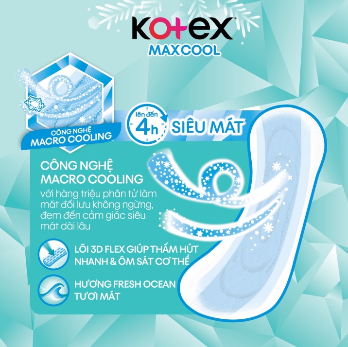Kotex Hàng Ngày MaxCool là một trong các loại băng vệ sinh được nhiều chị em ưa chuộng trên thị trường
