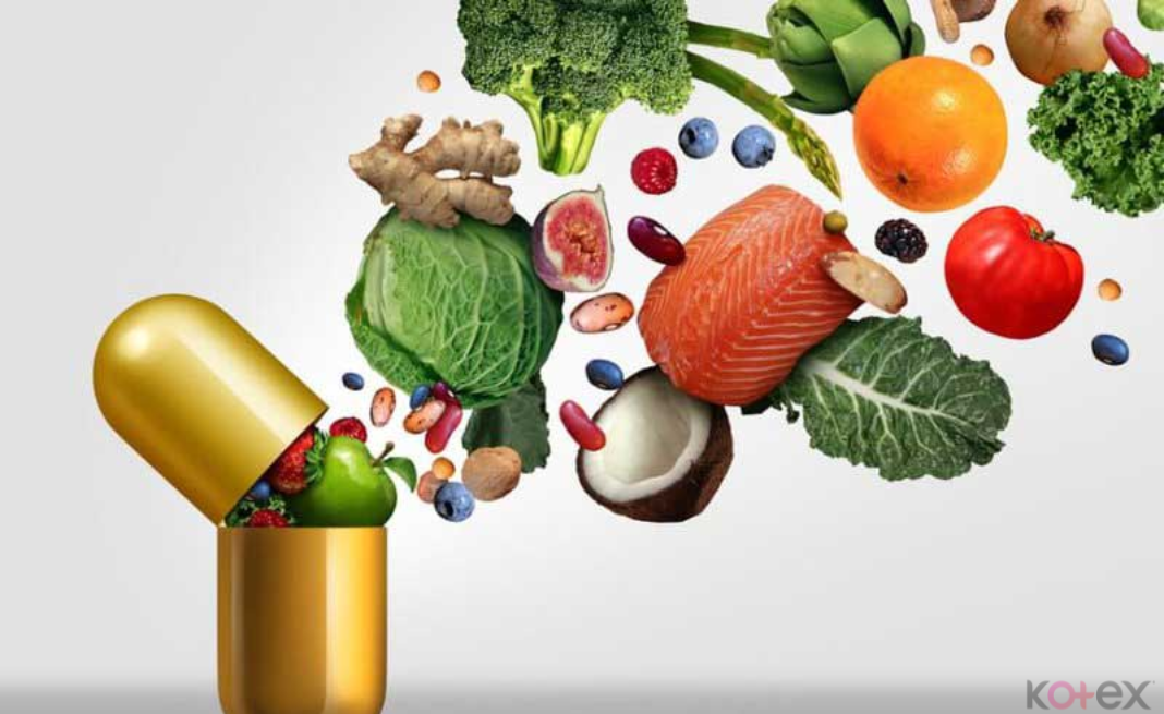 Sử dụng thực phẩm bổ sung Vitamin C, E, B6 để cải thiện cơn đau 