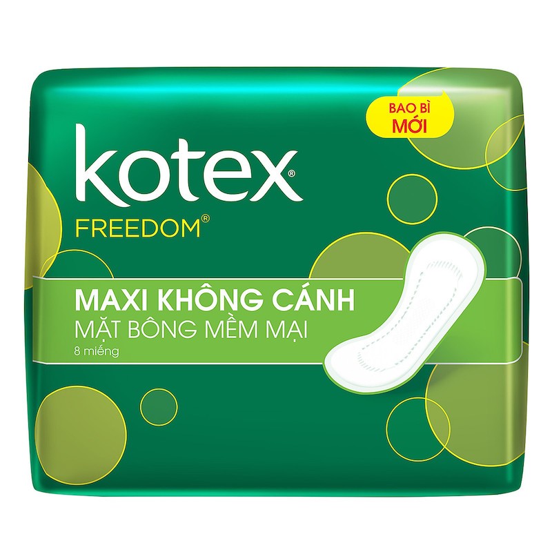 Kotex Freedom là sản phẩm băng vệ sinh đến từ thương hiệu Kotex