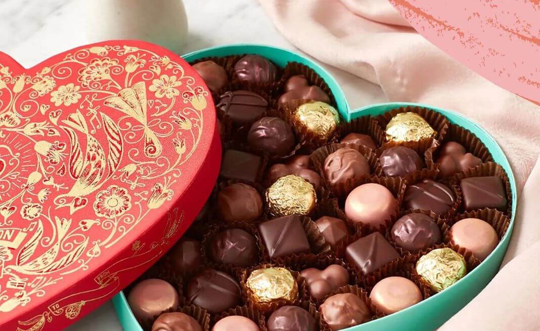 Chocolate - món quà Valentine chứa đựng hương vị tình yêu ngọt ngào