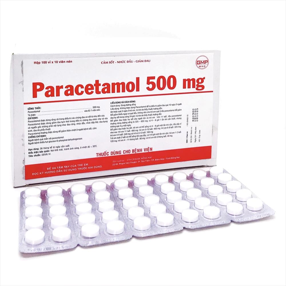 Paracetamol có tác dụng làm giảm đau bụng kinh hiệu quả