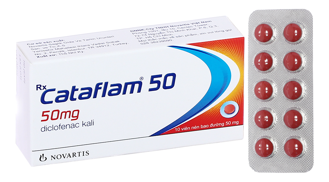 Thuốc giảm đau bụng kinh Cataflam chống chỉ định với người bị viêm loét dạ dày