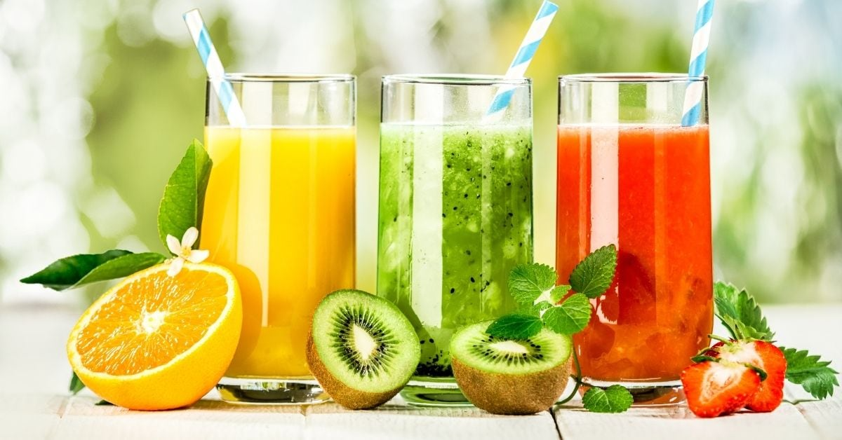 Nước ép và trái cây giúp giảm cảm giác thèm ngọt