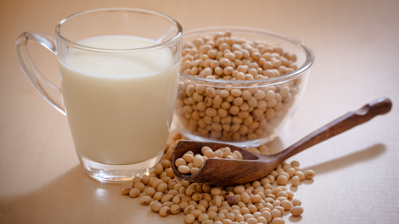 Sữa đậu nành có tác dụng rất tốt trong việc điều hoà nội tiết tố, giảm cảm giác khó chịu và các cơn đau bụng kinh